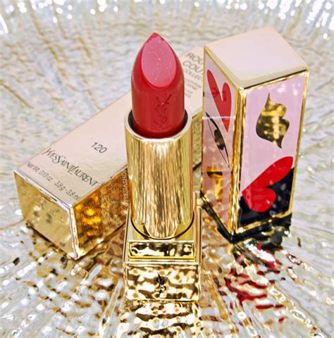 ysl 120|YSL Take My Red Away (120) Rouge Pur Couture SPF15 .